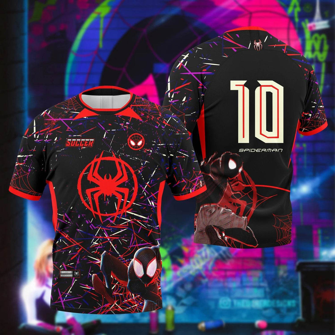T-Shirt Maillot Spider-Man Miles Morales