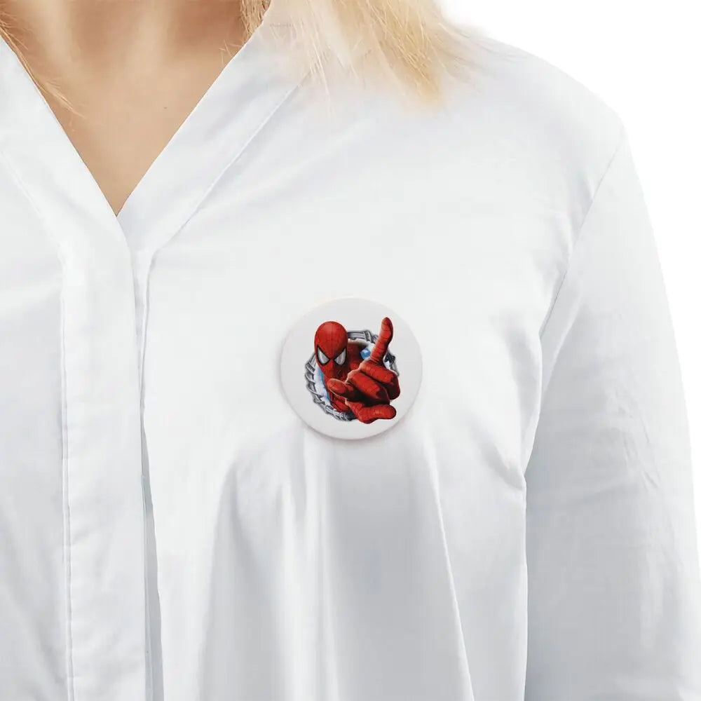 Broche Spider-Man Bande Dessiné Vintage