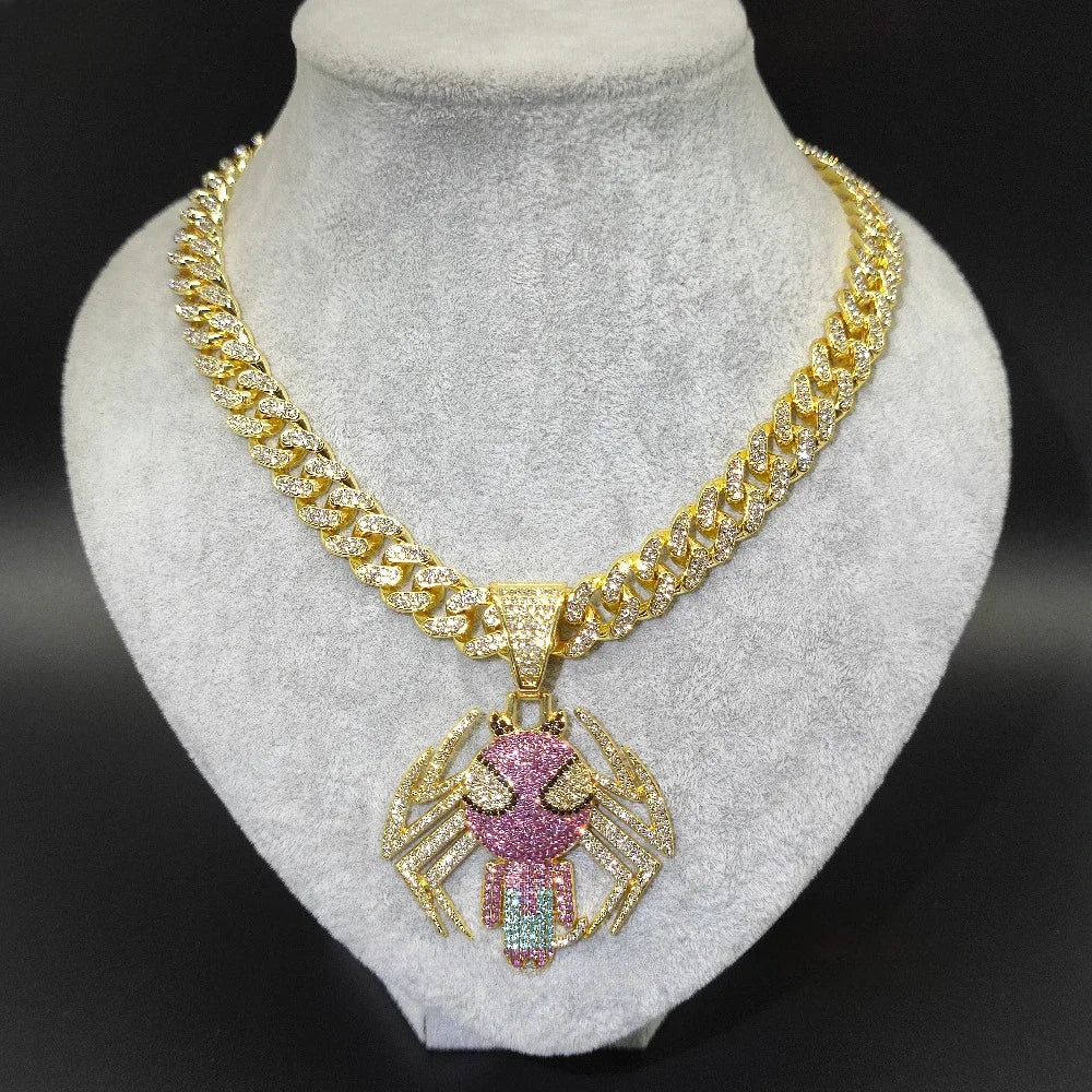Collier Spider-Man Bling