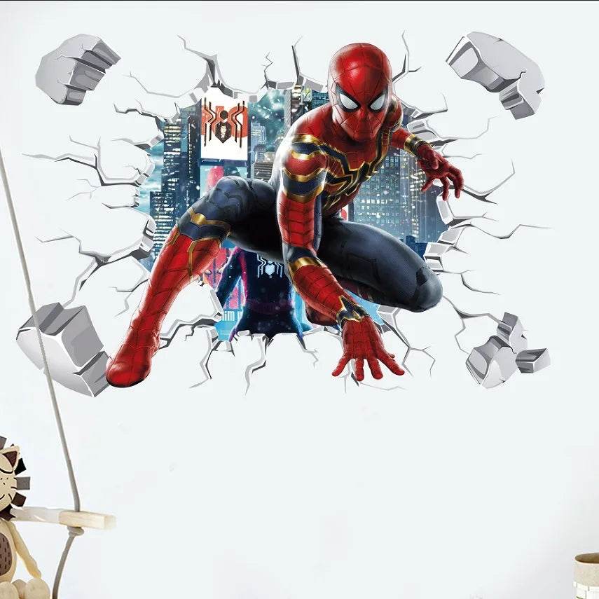 Stickers Géant Mural Iron Spider-Man