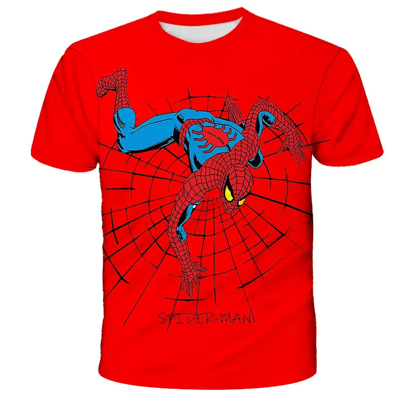 T-Shirt Spider-Man pour Enfant Imprimé 3D