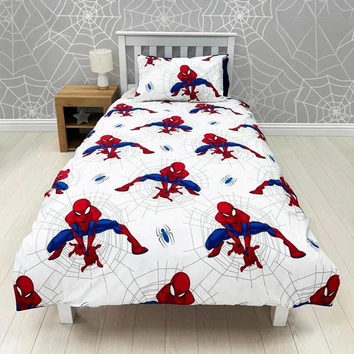 Housse de Couette Simple pour Enfant Spider-Man