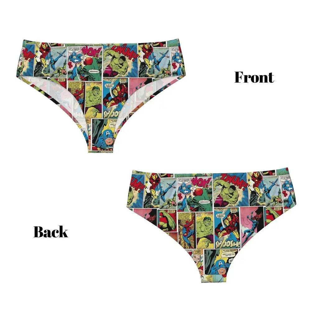 Culotte Spider-Man Noir et Blanc Retro