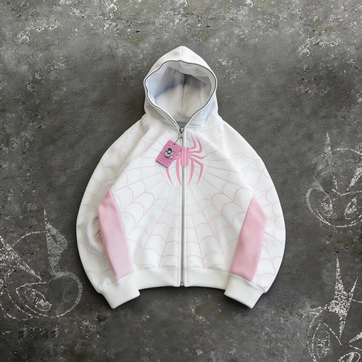Sweat à Capuche Premium Spider-Man Costume Déchiré