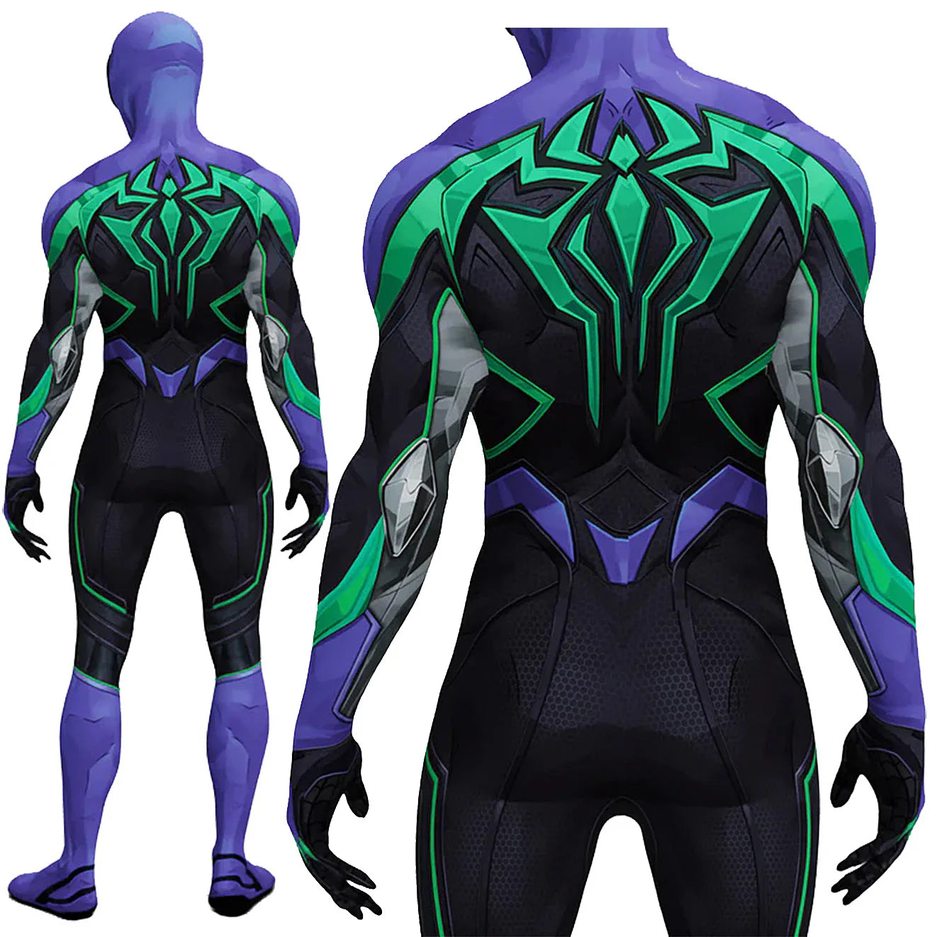 Costume Marvel Rivals Spider-Man Vert