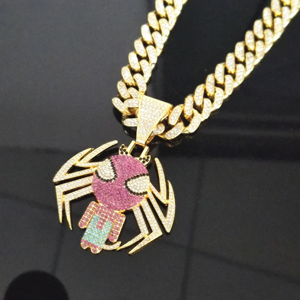 Collier Spider-Man Bling