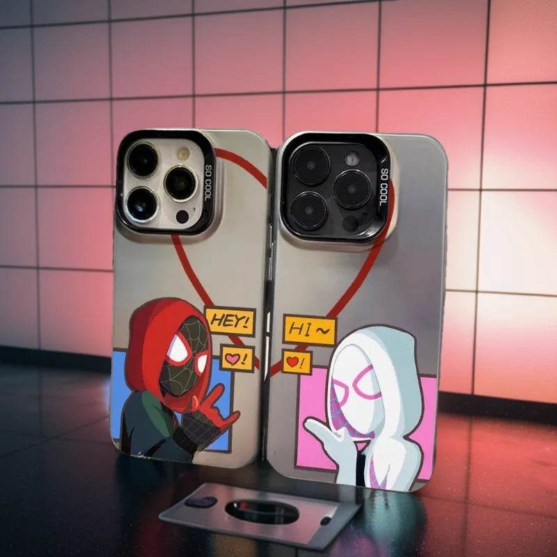 Coque Spider-Man Spiderverse Couple