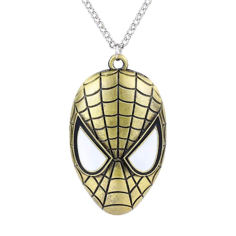 Collier Masque de Spider-Man