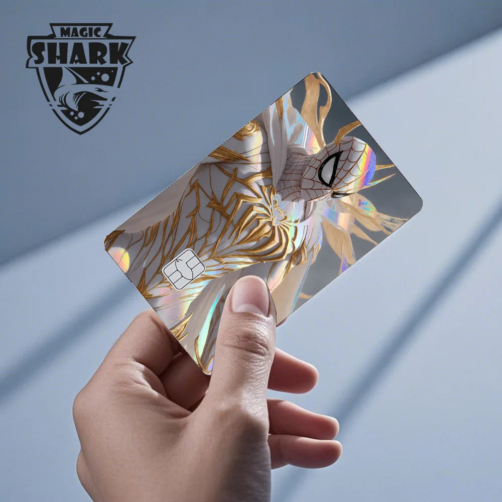 Autocollant de Carte Bancaire Spider-Man et Symbiote