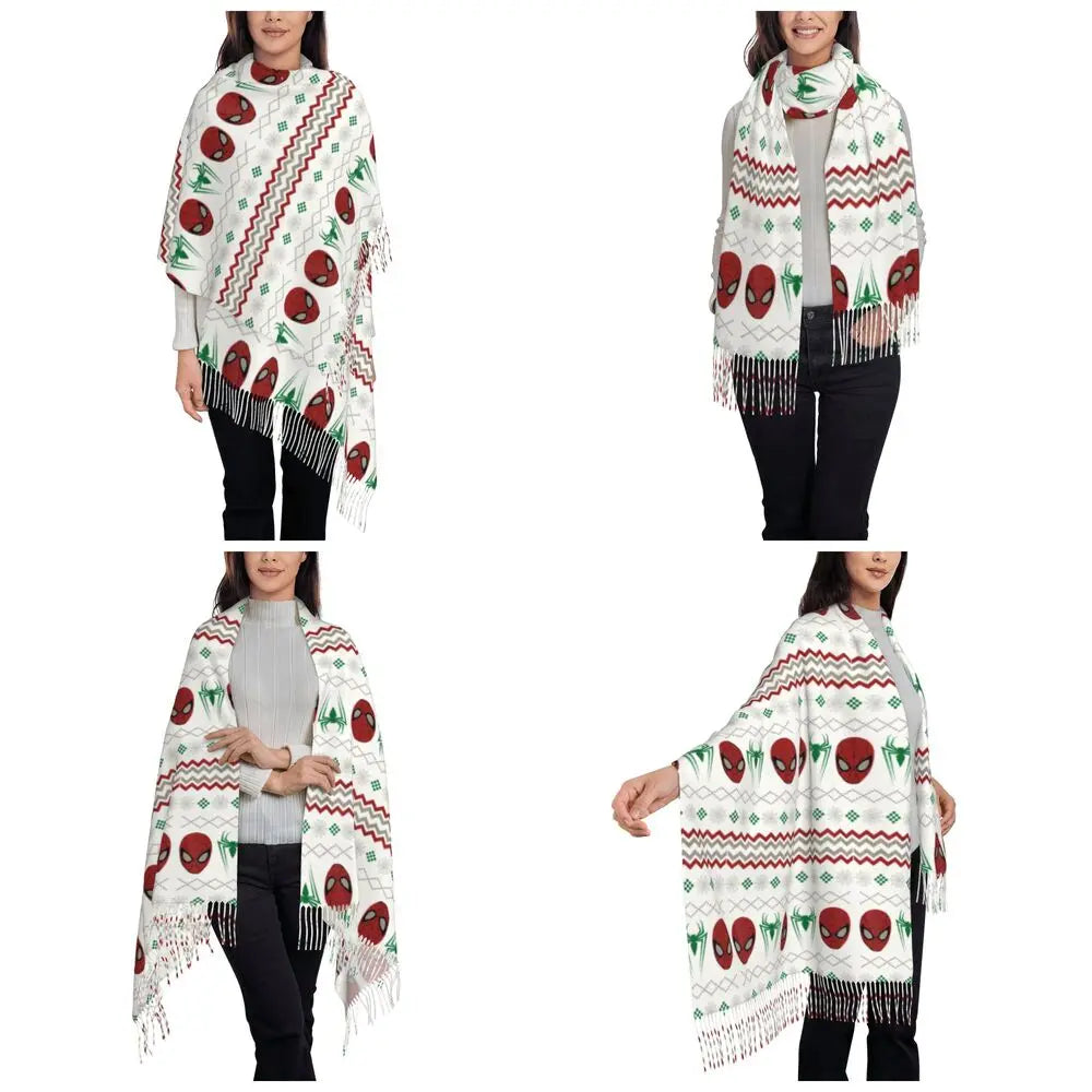 Châle Spider-Man et Hello Kitty