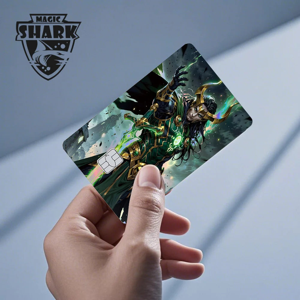 Autocollant de Carte Bancaire Spider-Man et Symbiote