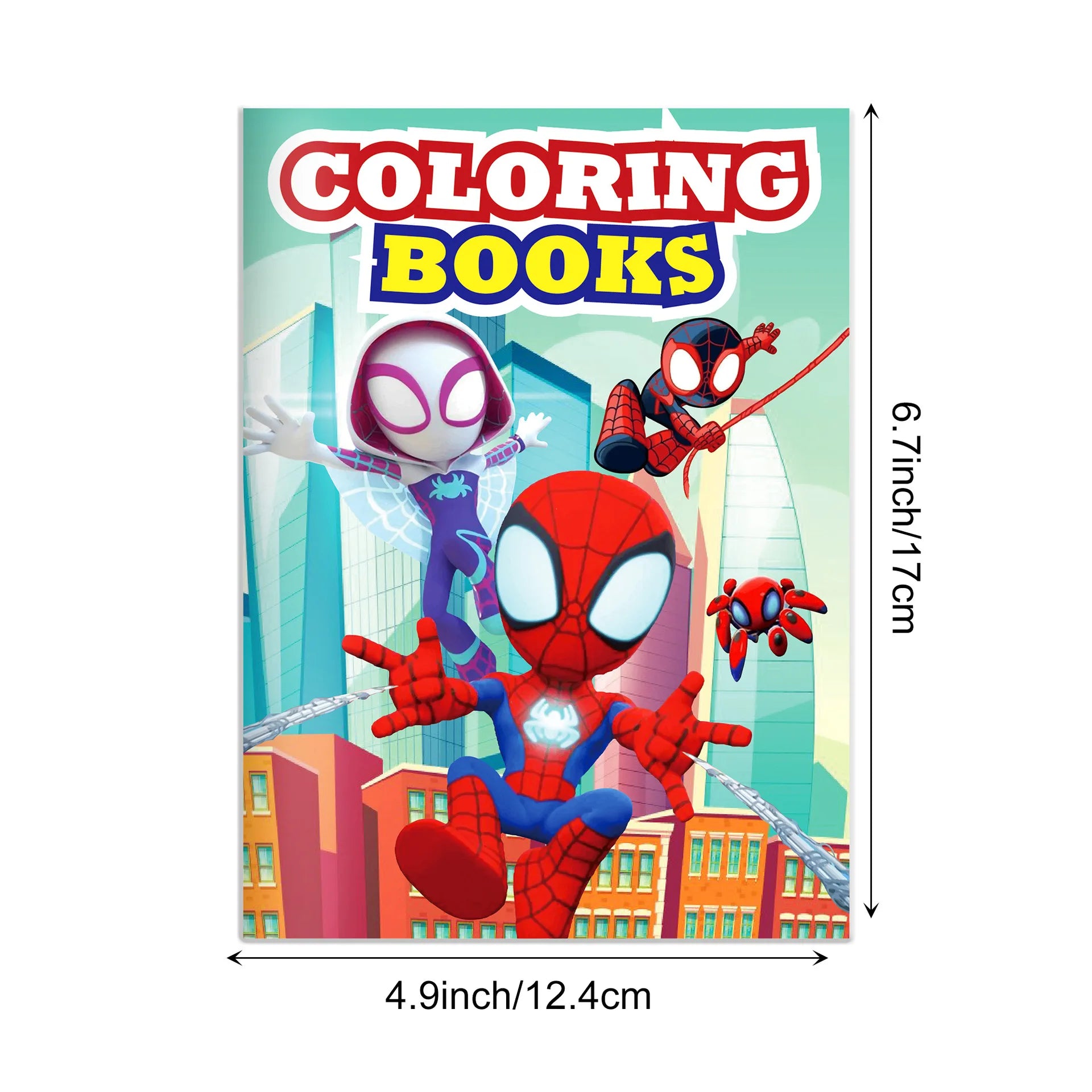 Livre de Dessin et Coloriage Spider-Man
