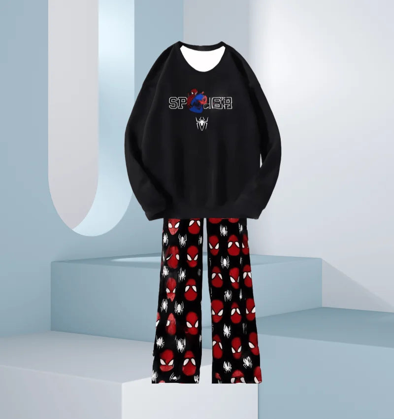 Pyjama Spider-Man d'Hiver pour Couple