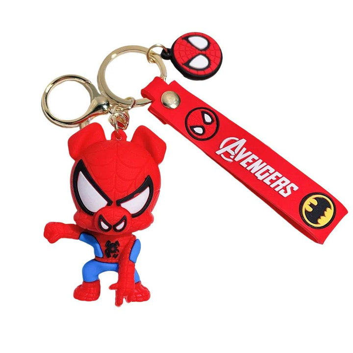 Porte Clé 3D Spider-Man Spider-Cochon
