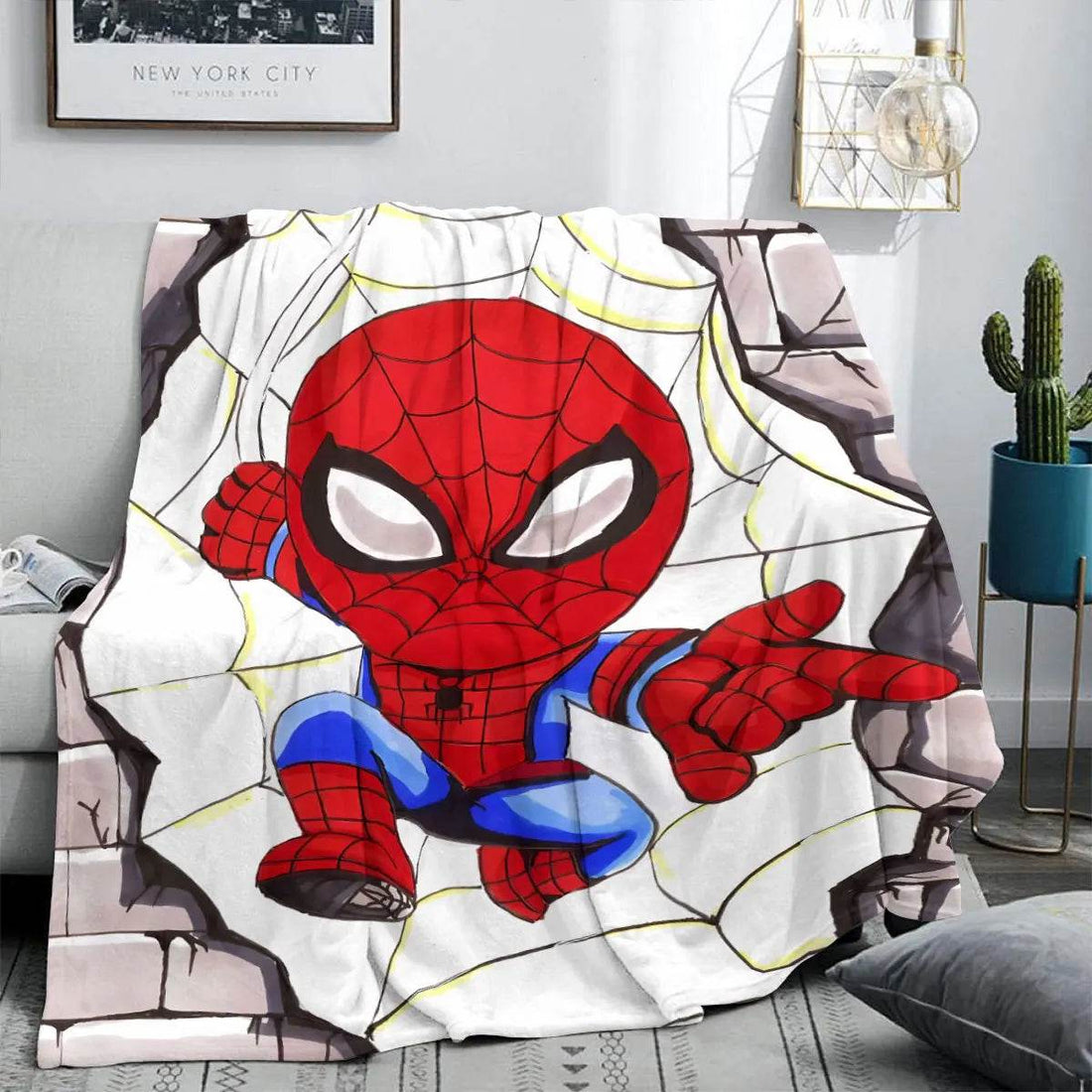 Plaid Spider-Man pour Enfant