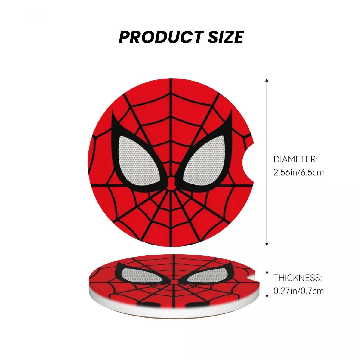 Dessous de Verre Spider-Man Noir