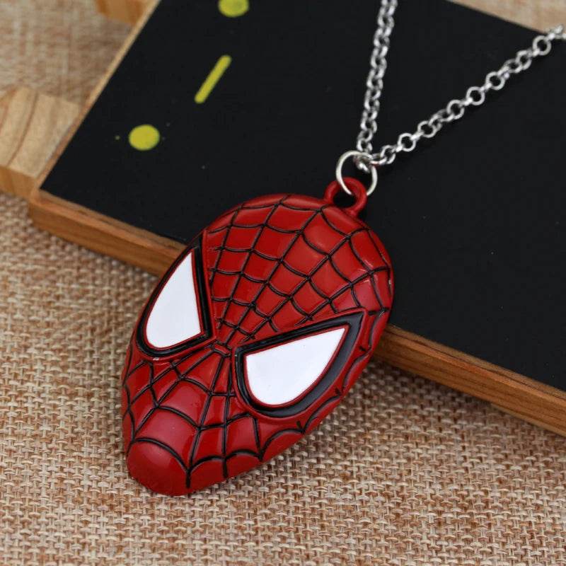 Collier Masque de Spider-Man