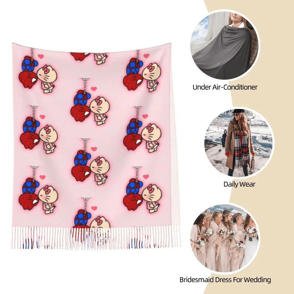 Châle Masque de Spider-Man