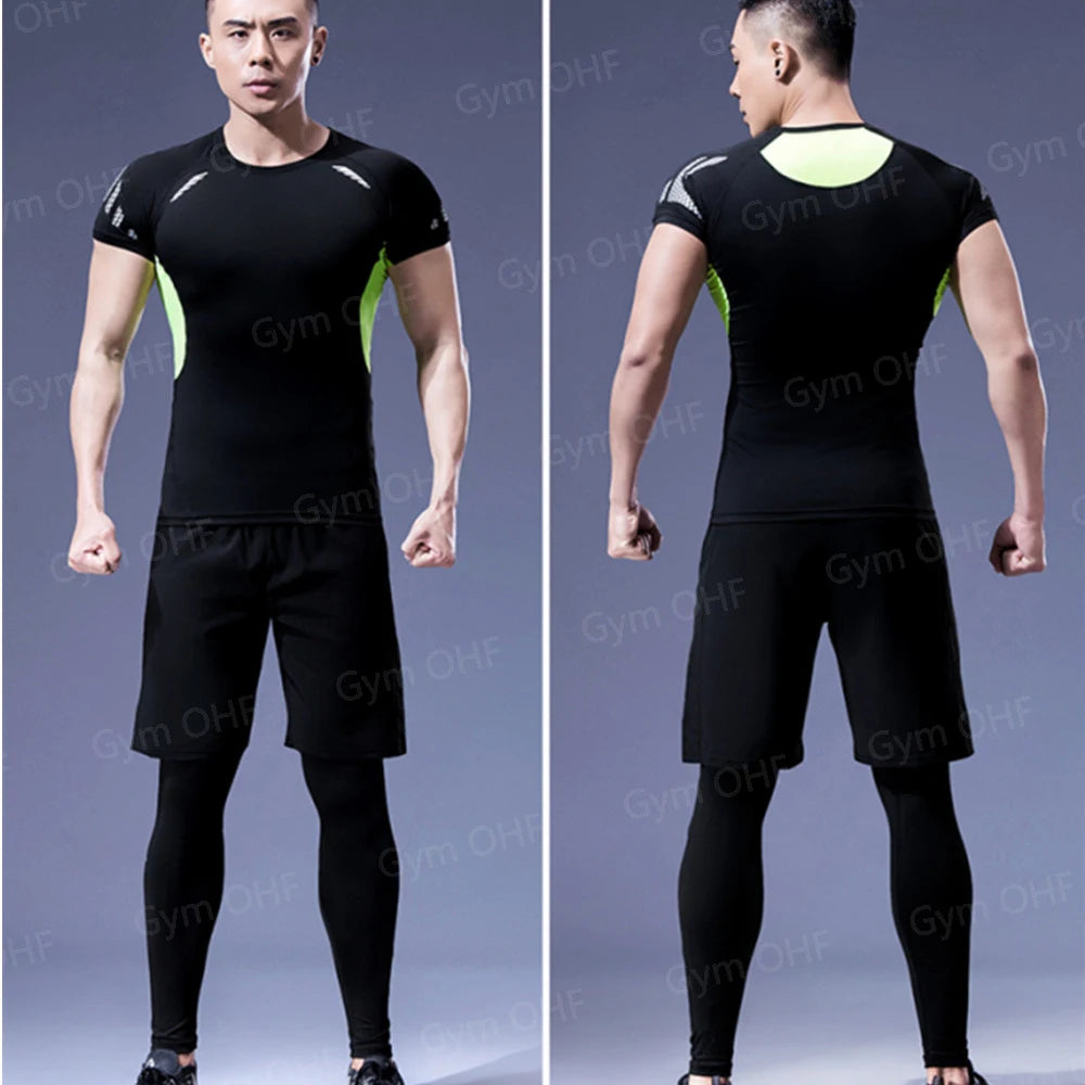 Pack Complet de Sport Spider-Man (Short / T-Shirt / T-shirt Manche Longue / Gilet / Legging)