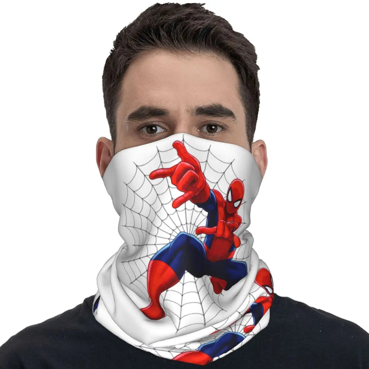 Cagoule Spider-Man Noir
