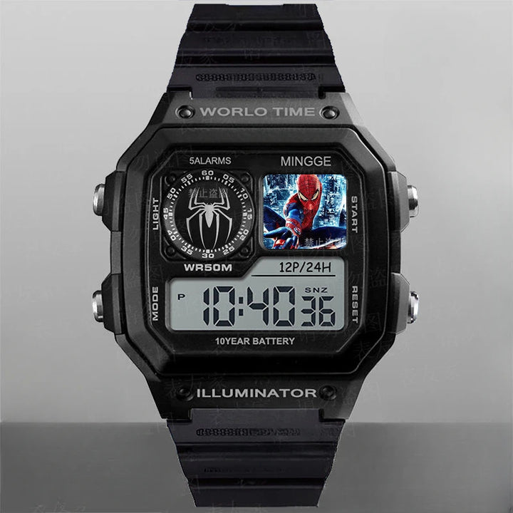 Montre Electronique Marvel Spider-Man Lumineuse