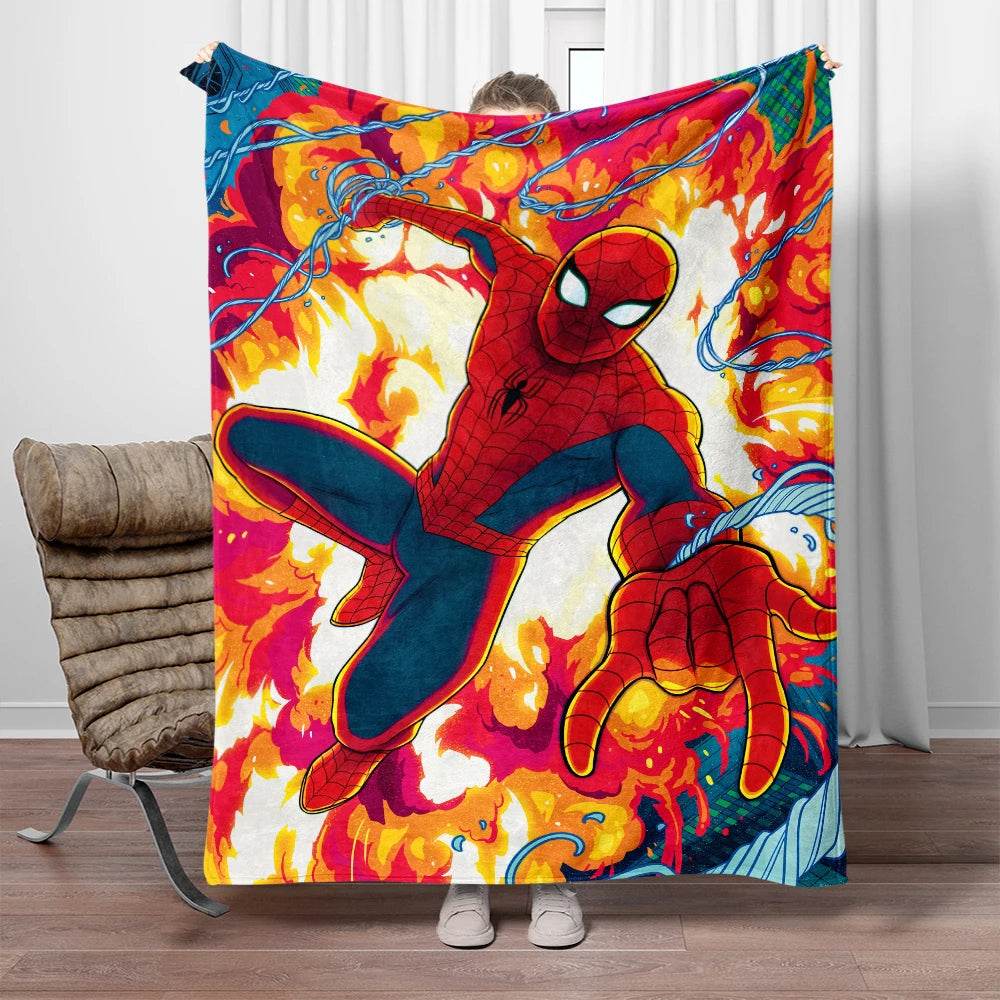 Couverture Plaid Spider-Man - Spiderpunk