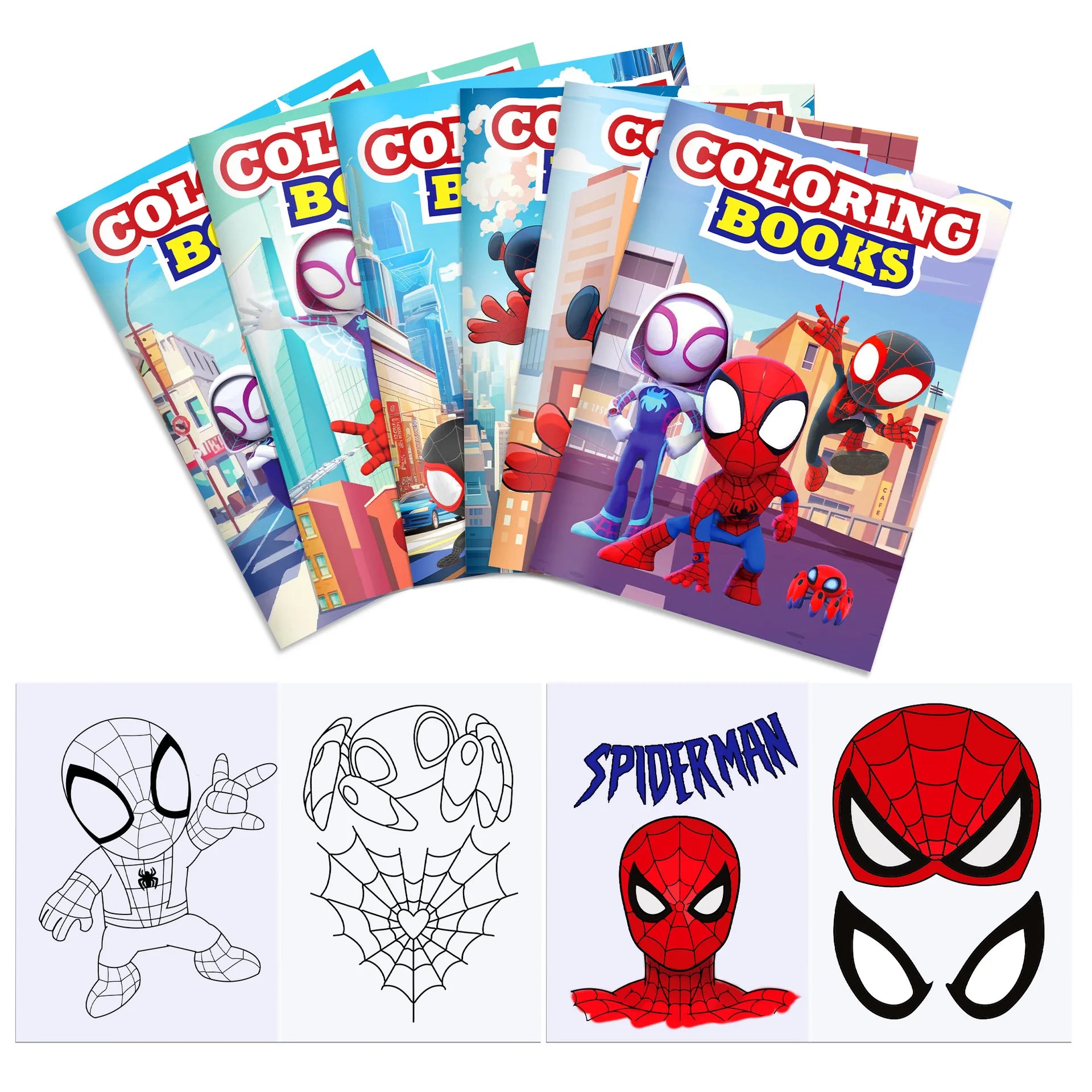 Livre de Dessin et Coloriage Spider-Man