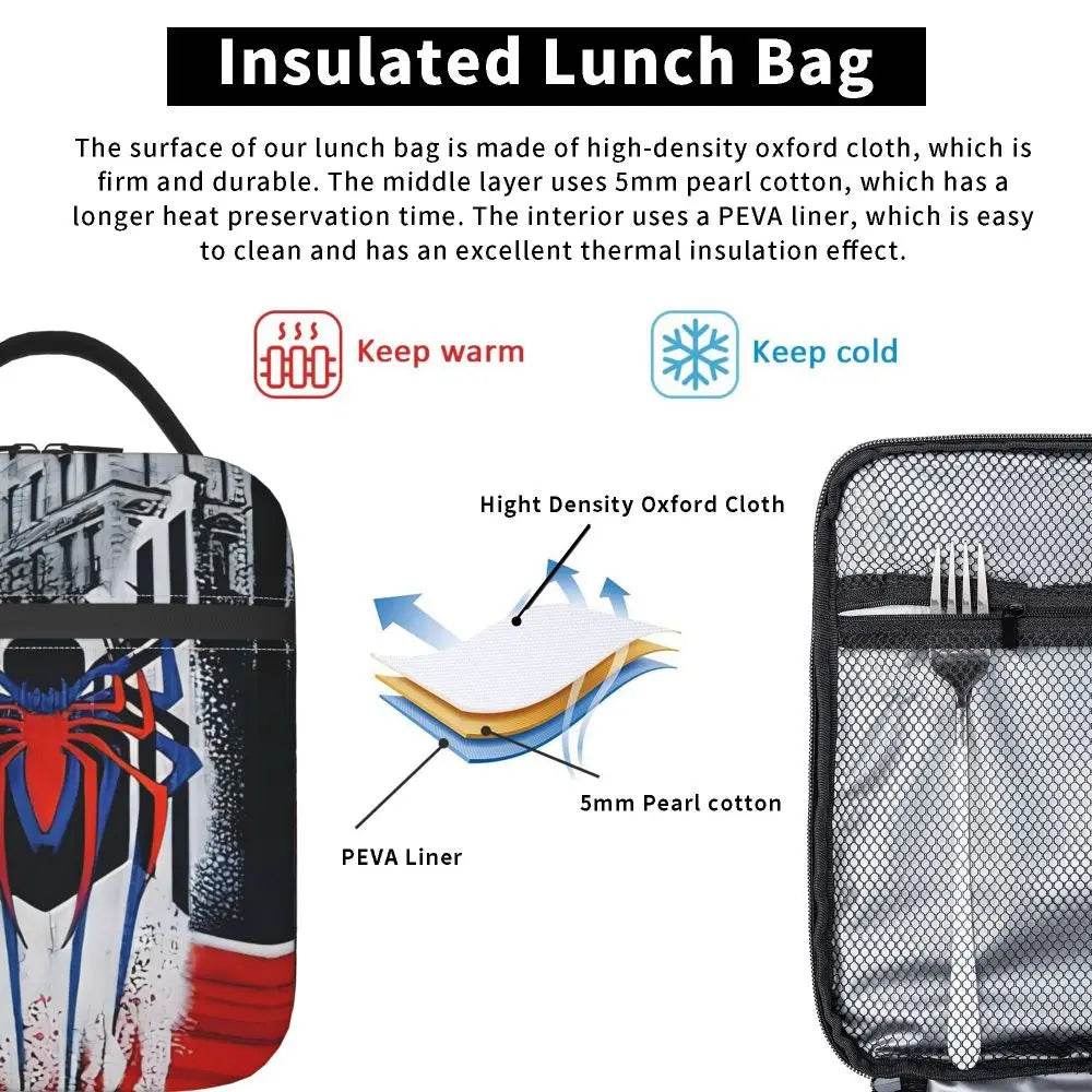 Lunch Bag Spider-Man et le Logo Araignée