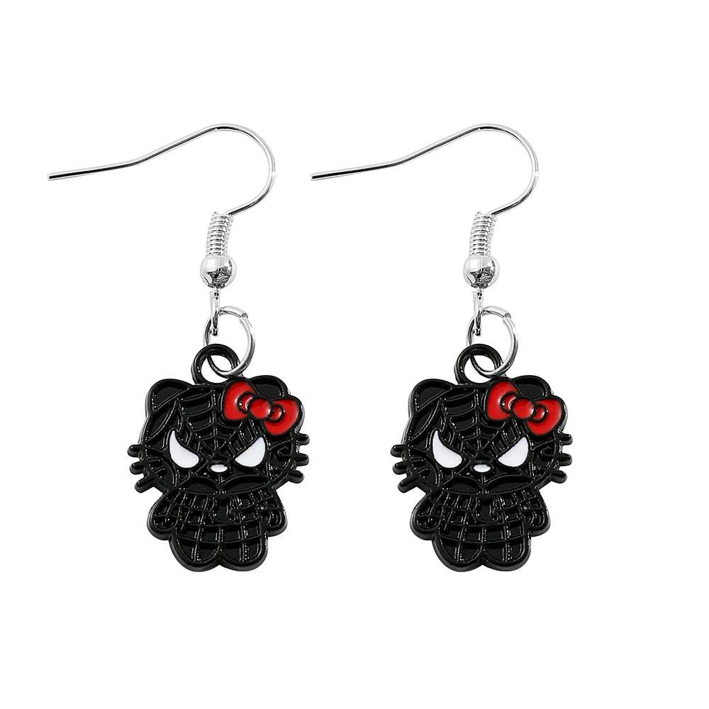 Boucle D'oreilles Spider-Man Hello Kitty