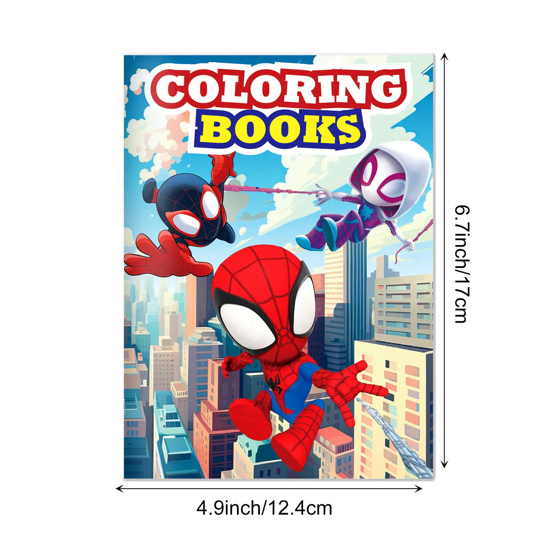 Livre de Dessin et Coloriage Spider-Man