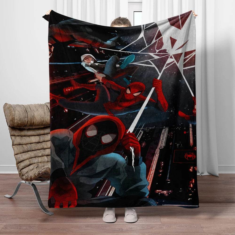 Couverture Plaid Spider-Man - Spiderpunk