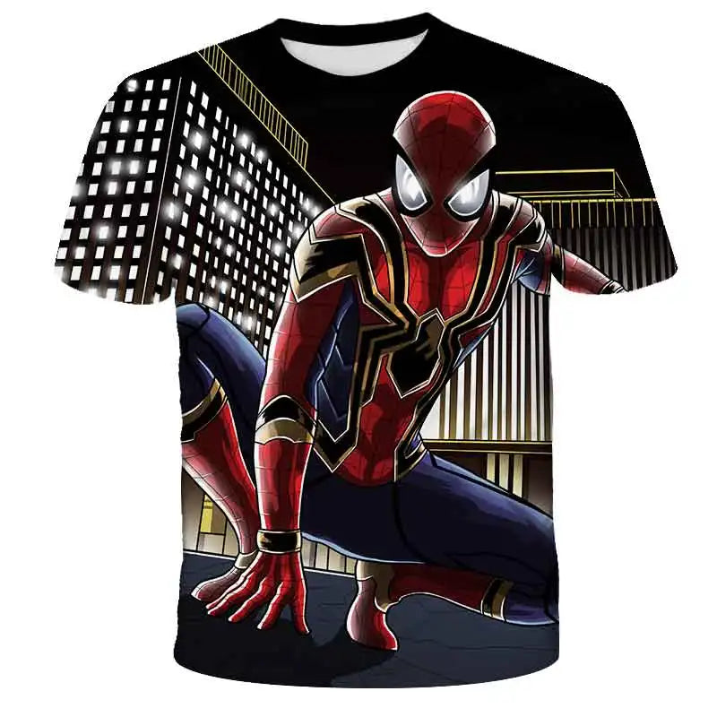 T-Shirt Spider-Man pour Enfant Imprimé 3D