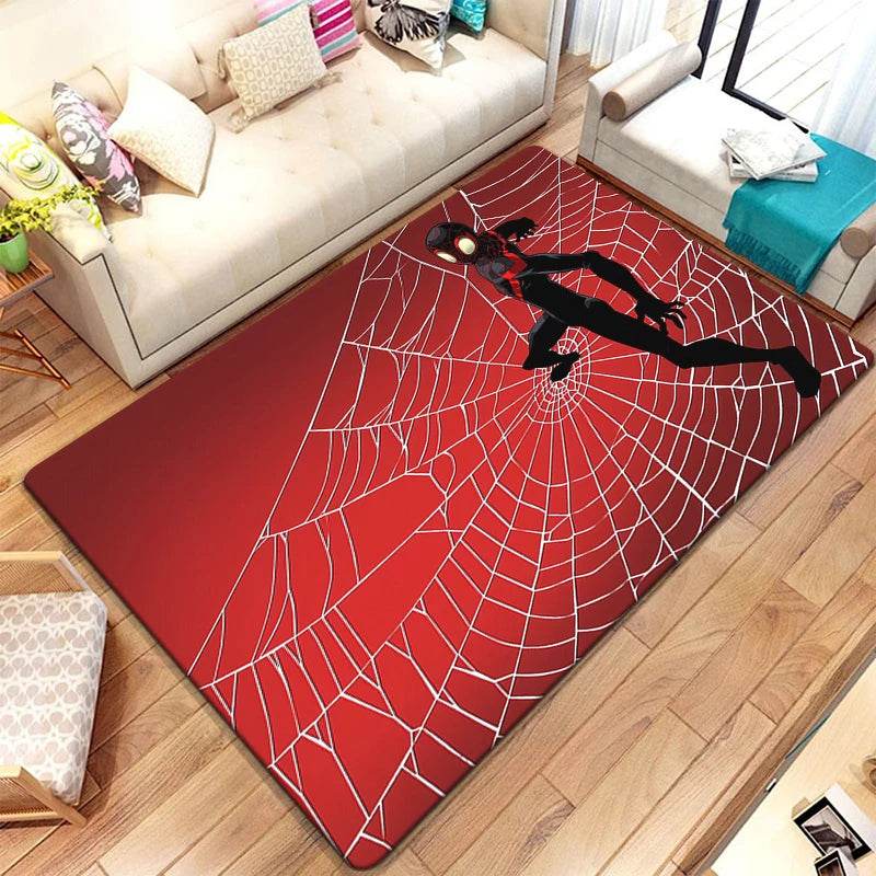 Tapis Spider-Man - Miles Morales sur une Toile