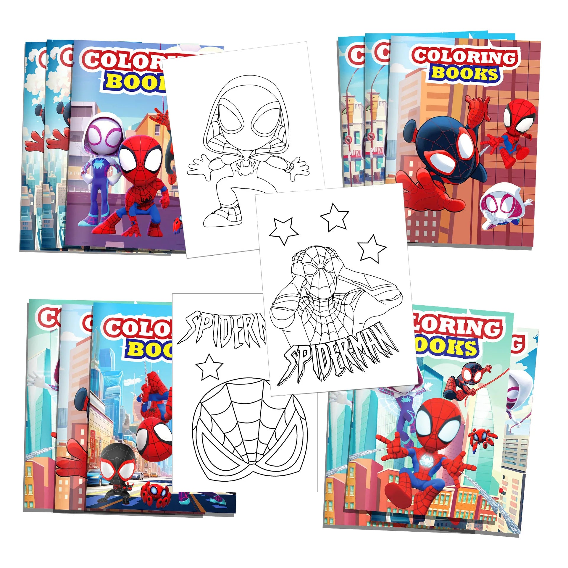 Livre de Dessin et Coloriage Spider-Man