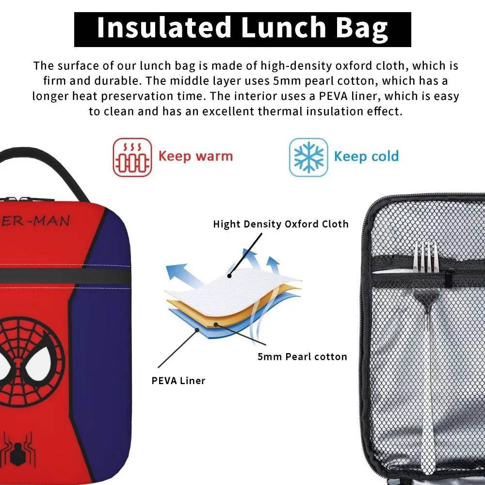Lunch Bag Spider-Man et le Logo Araignée
