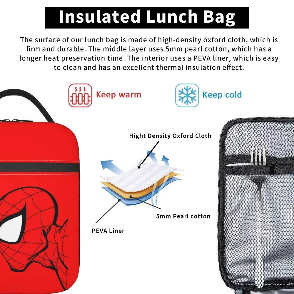 Lunch Bag Spider-Man et le Logo Araignée