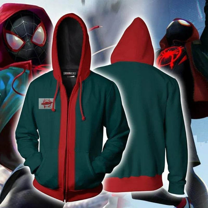 Sweat Zip à Capuche Spider-Man New Generation