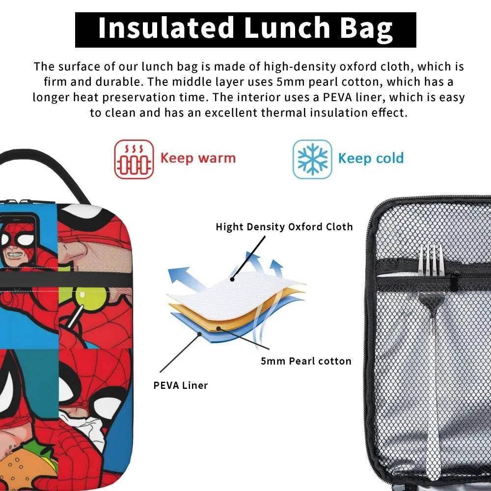 Lunch Bag Masque de Spider-Man