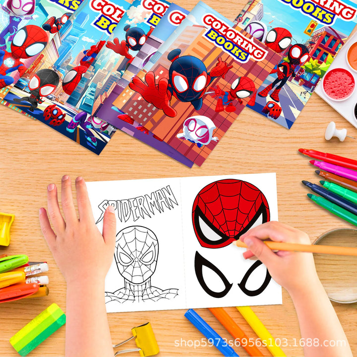 Livre de Dessin et Coloriage Spider-Man