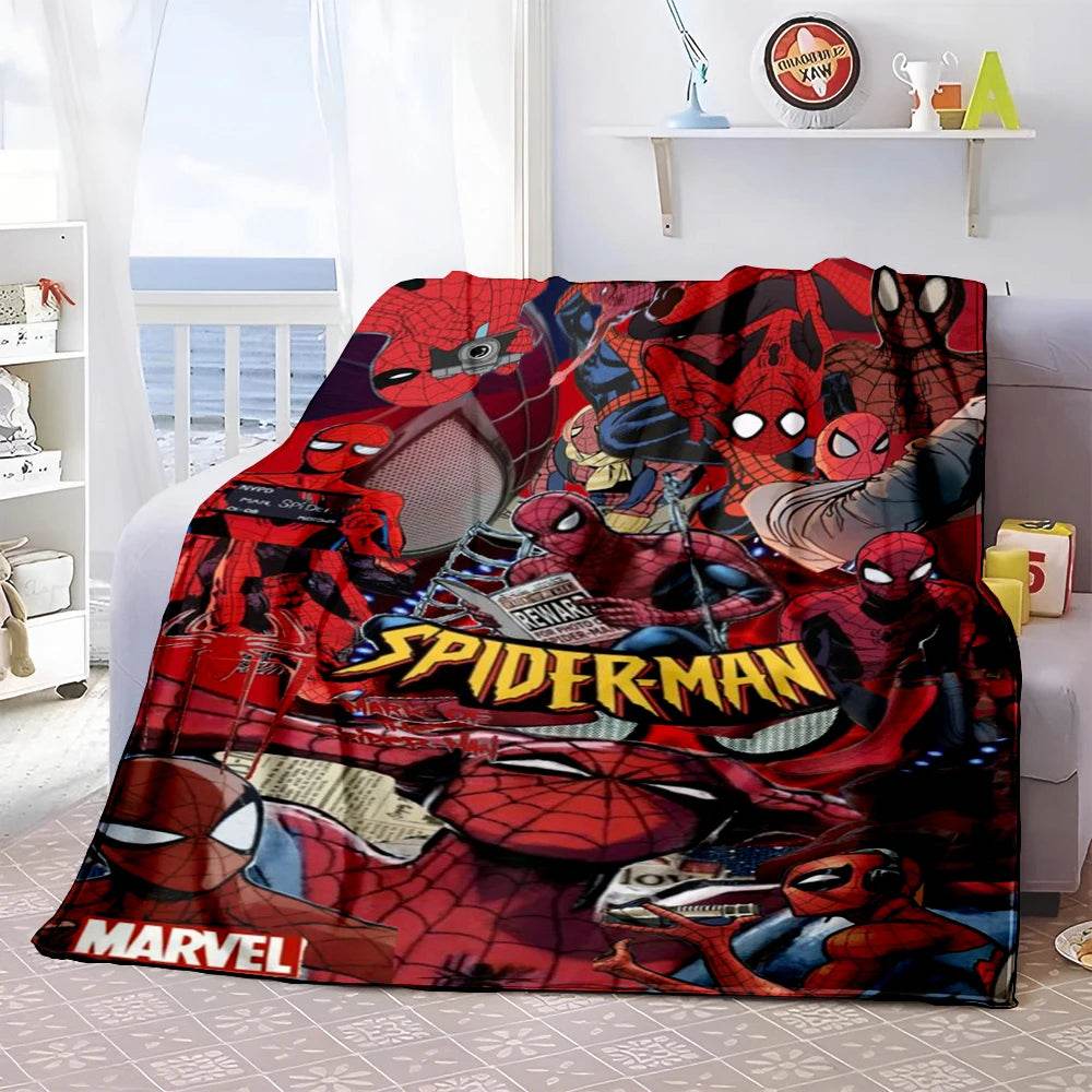 Plaid Fin Doux Spider-Man