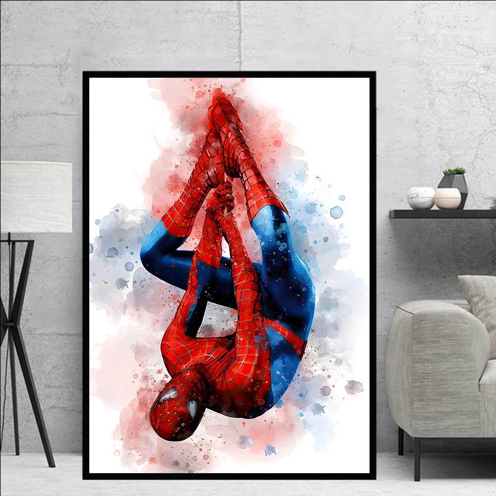 Poster Spider-Man Effet Peinture