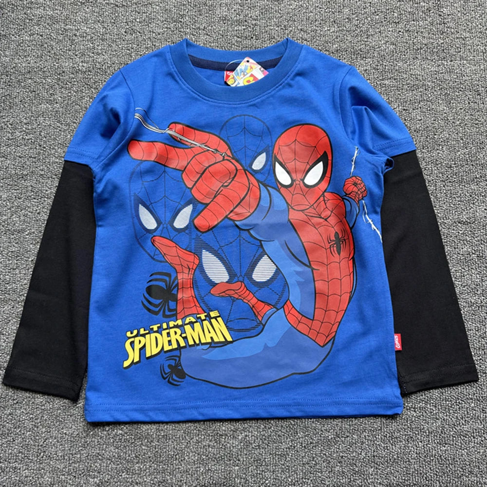 T-Shirt Spider-Man Manche Longue pour Enfant Graphique