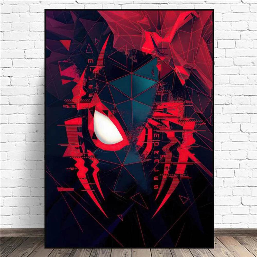 Affiche Spider-Man Miles Morales Futuriste