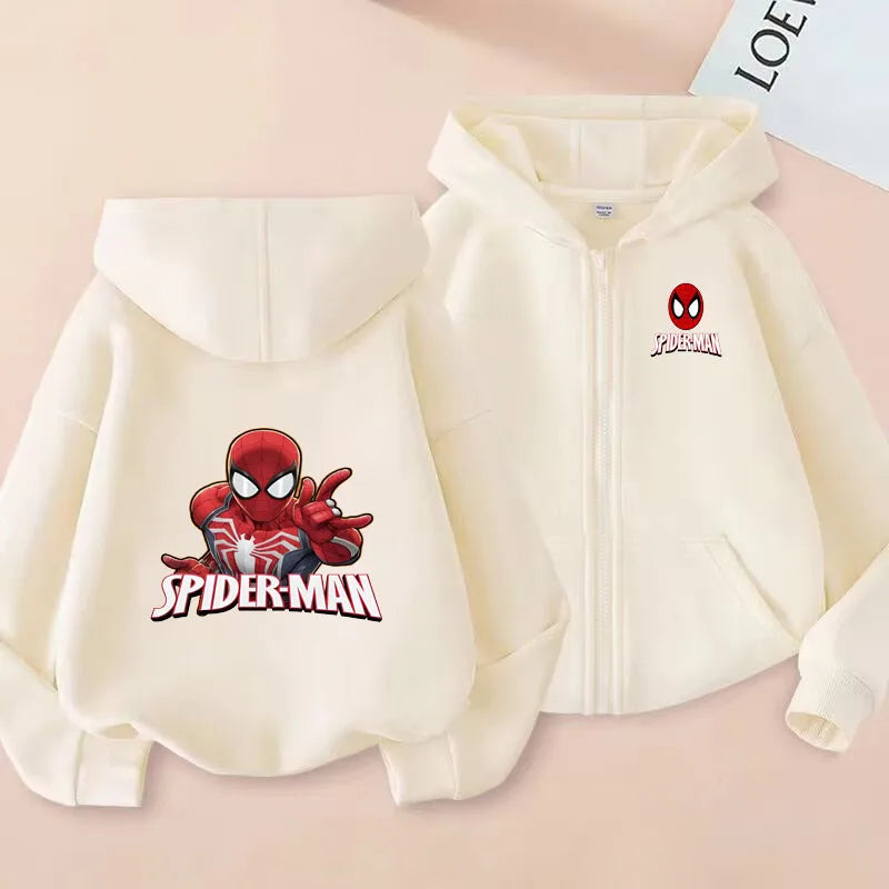 Gilet à Capuche pour Enfant Spider-Man
