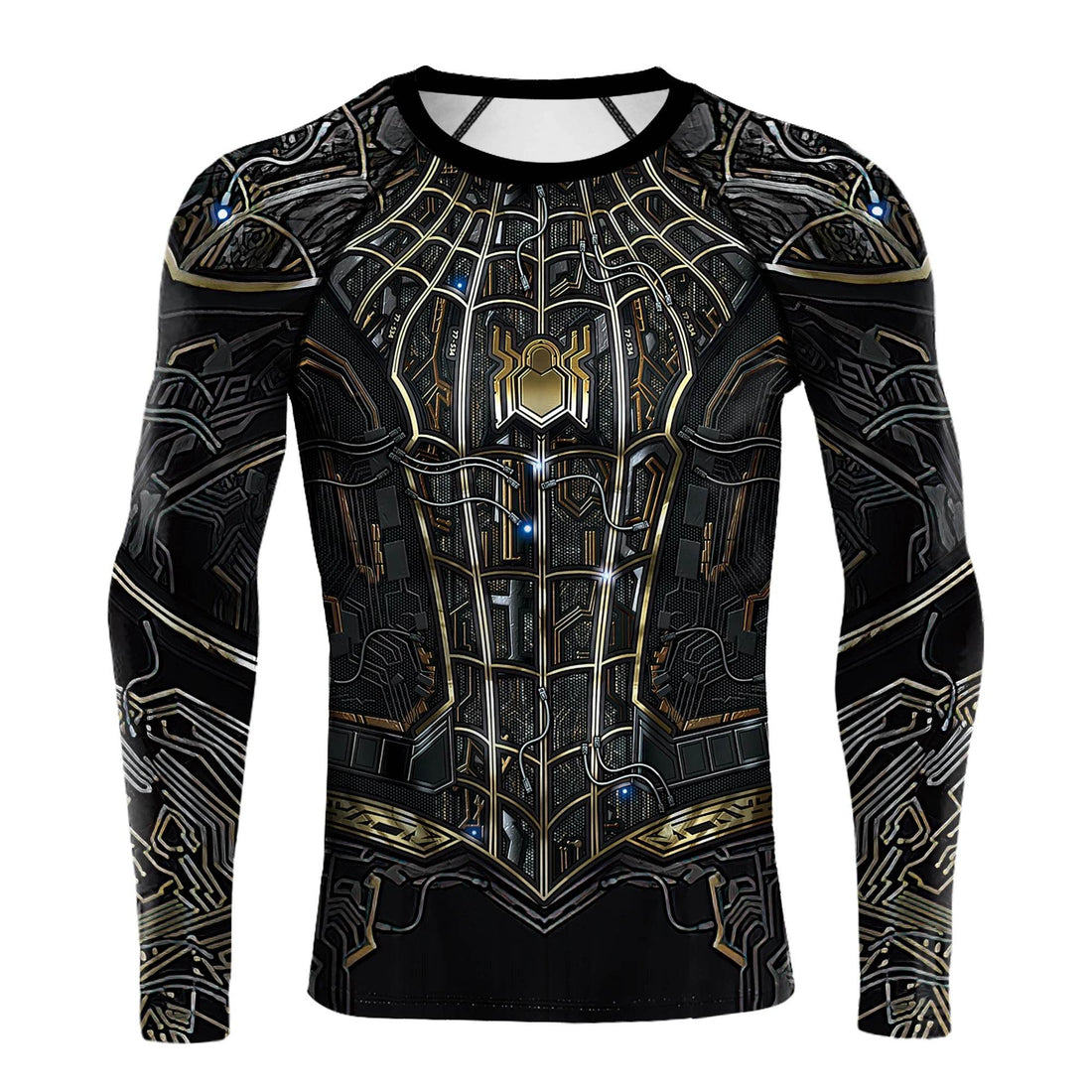 T-Shirt de Compression Spider-Man Noir